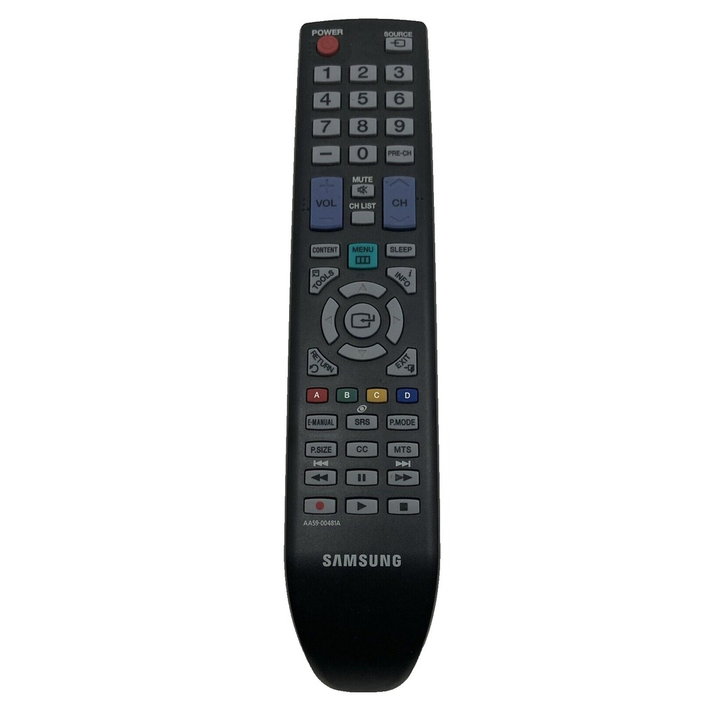 Samsung AA59-00481A OEM Original TV Remote‎ for Samsung TV - Black Working